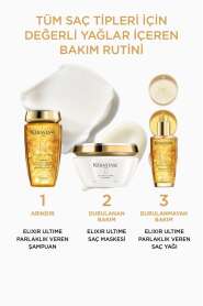 Kérastase Elixir Ultime Le Masque Parlaklık, Nem ve Yıpranmış Saçlar İçin Onarıcı Bakım Maskesi 200 ml - 5