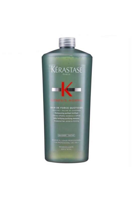 Kerastase Genesis Homme Bain De Force Quotidien Erkeklere Özel Zayıf Saçlar İçin Güçlendirici Şampuan 1000ml - 1