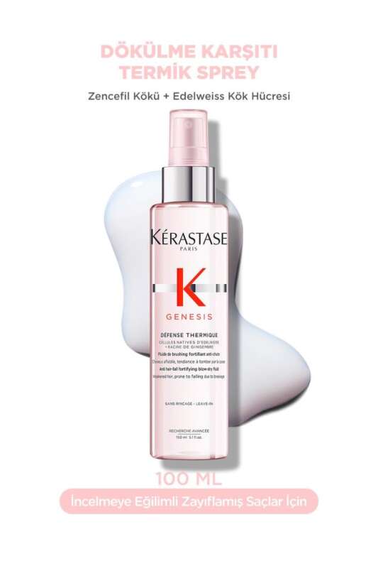Kerastase Genesis Defense Thermique Dökülme Karşıtı & Isı Koruyucu Saç Spreyi 150ml | Saç Köklerini Güçlendiren Bakım - 1