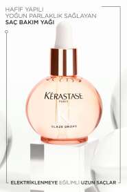 Kerastase Gloss Absolu Glaze Drops 45 ml- Elektriklenmeye Eğilimli Saçlar için Parlaklık ve Bakım Saç Yağı - 2
