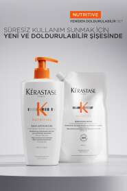 Kerastase Nutritive Bain Satin Riche Yoğun Nemlendirici Refill Şampuan 500 ml - Kerastase (1)