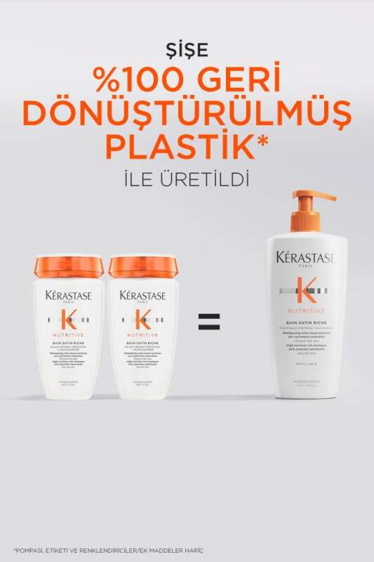 Kerastase Nutritive Bain Satin Riche Yoğun Nemlendirici ve Onarıcı Şampuan 500 ml - 3