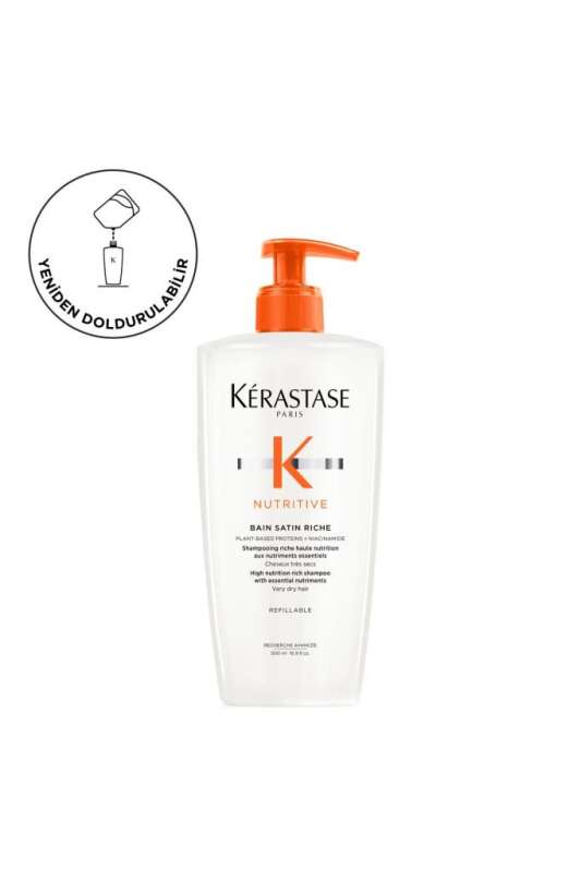 Kerastase Nutritive Bain Satin Riche Yoğun Nemlendirici ve Onarıcı Şampuan 500 ml - 8