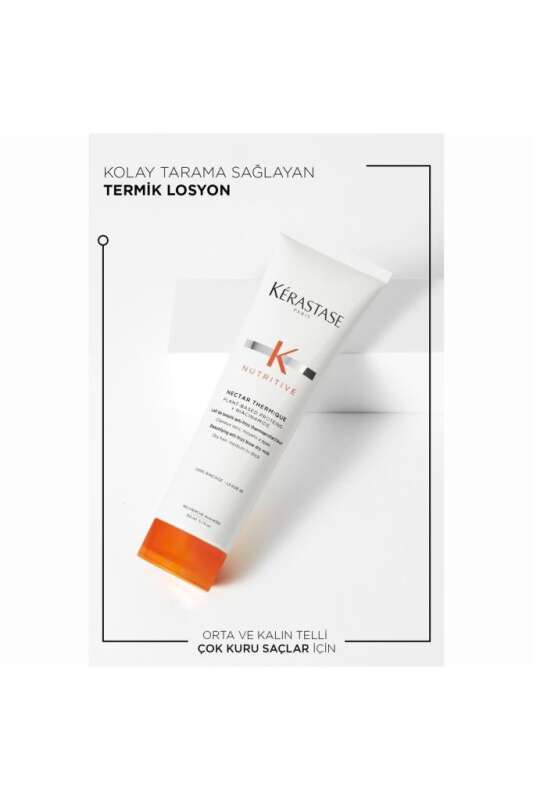 Kerastase Nutritive Nectar Thermique - Kuru ve Elektriklenen Saçlar İçin Termal Koruma ve Elektriklenme Önleyici Saç Sütü 150ml - 3