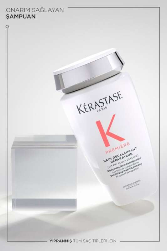 Kérastase Première Bain Décalcifiant Réparateur - Yıpranmış Kırılgan Saçlar İçin Onarıcı Şampuan 250ml - 3