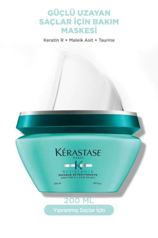 Kerastase Resistance Extentioniste Onarıcı Saç Maskesi 200 ml – Güçlü ve Uzun Saçlar İçin - 1
