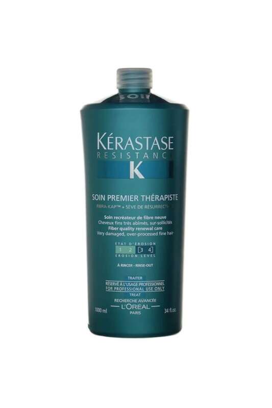 Kerastase Resistance Therapist Bain Therapiste Çok Yıpranmış Ve Aşırı İşlem Görmüş Saçlar için Onarıcı Krem 1000 ml - 1