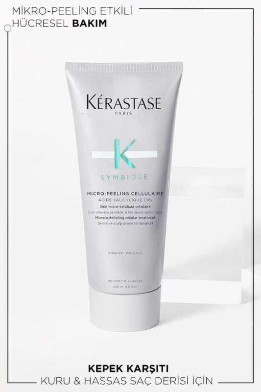 Kerastase Symbiose Micro - Hassas Saç Derisi İçin Kepek Önleyici, Arındırıcı ve Dengeleyici Saç Derisi Peelingi 200ml - 2