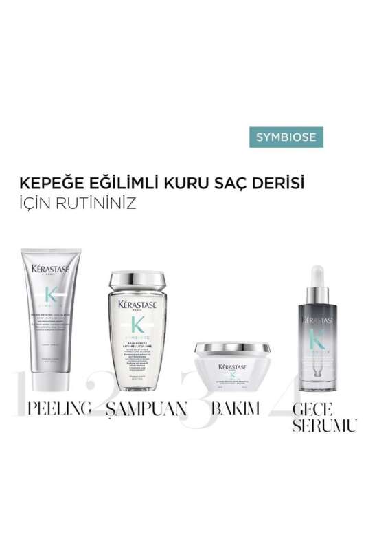 Kerastase Symbiose Micro - Hassas Saç Derisi İçin Kepek Önleyici, Arındırıcı ve Dengeleyici Saç Derisi Peelingi 200ml - 5