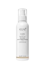 Keune Care Satin Oil Milk Tüm Saç Tipleri İçin Yağ İçerikli Losyon Sprey 140 ml | Saçları Nemlendirir ve Parlatır - 1