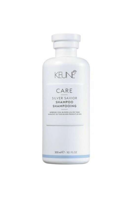 Keune Care Silver Savior Şampuan 300ml | Sarı Tonları Nötralize Eden Viyole Şampuan - 1