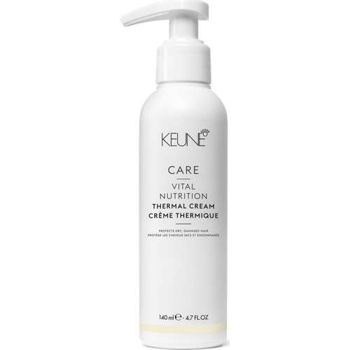 Keune Care Vital Nutrition Thermal Saç Bakım Kremi 140ml | Hasarlı ve Kırılgan Saçlar İçin Isıdan Koruyucu ve Yeniden Yapılandırıcı - 1