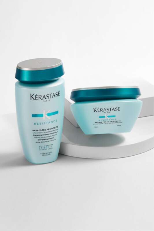 Kerastase Resistance Bain Force Architecte Onarıcı Şampuan 250 ml - Zayıf ve Yıpranmış Saçlar İçin Yoğun Onarım, Saçları Güçlendirme ve Yeniden Yapılandırma - 5