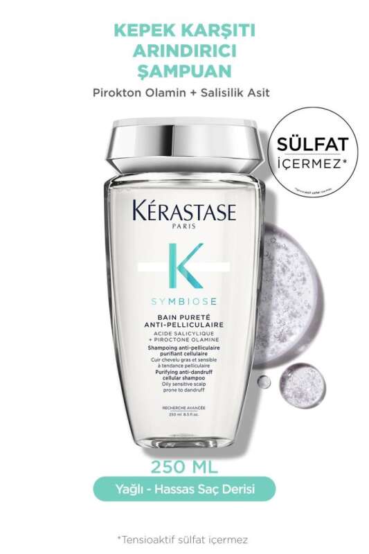 Kerastase Symbiose Bain Purete Anti Pelliculaire Kepek Önleyici Şampuan 250 ml - 1