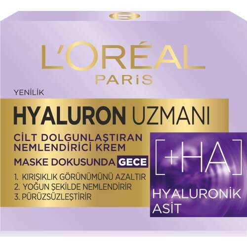 L oreal Paris Hyaluron Uzmanı Gece Kremi 50 ML - 3