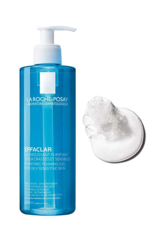 La Roche Posay Effaclar Gel Yağlı ve Hassas Ciltler İçin Yüz Temizleme Jeli 400 ml | Derinlemesine Temizleme ve Sakinleştirme - 4