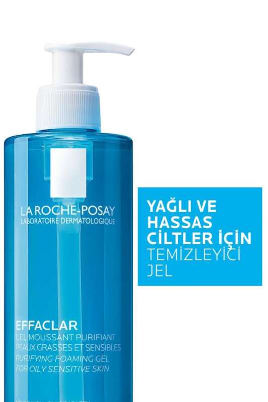 La Roche Posay Effaclar Gel Yağlı ve Hassas Ciltler İçin Yüz Temizleme Jeli 400 ml | Derinlemesine Temizleme ve Sakinleştirme - 2