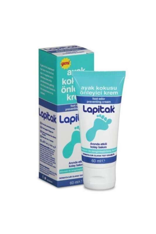 Lapitak Koku Önleyici Ayak Kremi 60ml | Ayak Bakım ve Ferahlatıcı - 1