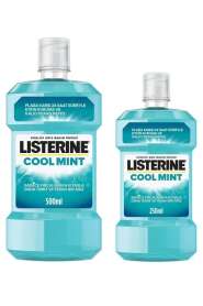 Listerine Cool Mint Nane Aromalı 500ml + 250ml | Avantajlı Paket - 2