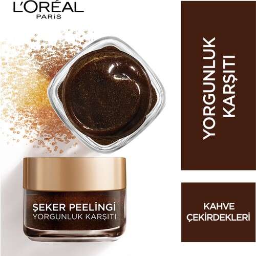 Loreal Paris Şeker Peelingi Yorgunluk Karşıtı 50 ML - 1