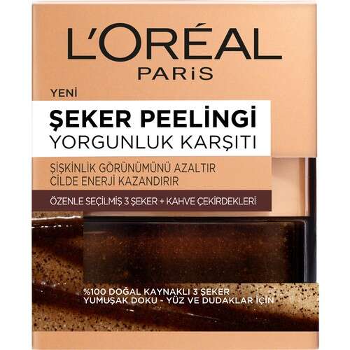 Loreal Paris Şeker Peelingi Yorgunluk Karşıtı 50 ML - 4