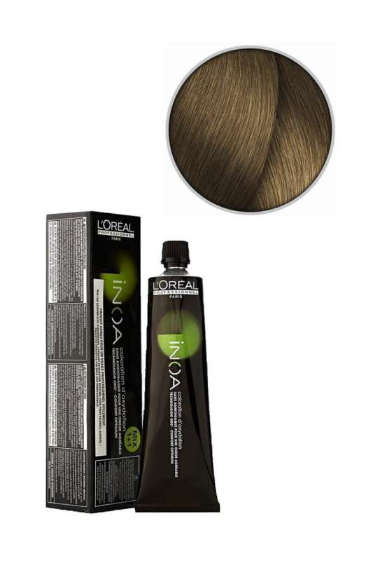 LOréal Professionnel INOA Amonyaksız Saç Boyası 60 ml | 7.3 Kumral Dore - Doğal ve Parlak Renk - 1
