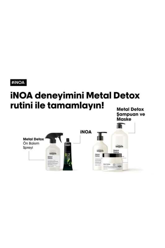 LOréal Professionnel INOA 7.44 Kumral Yoğun Bakır Amonyaksız Saç Boyası 60 ml | Yoğun Bakır Ton - 7