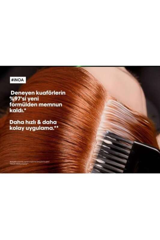 LOréal INOA Amonyaksız Saç Boyası 60 ml | 7.8 Kumral Moka - Doğal ve Parlak Sonuç - 4