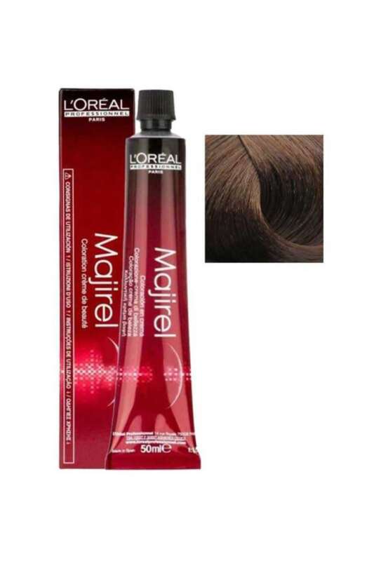 LOréal Professionnel Majirel 5.31 Açık Kestane Dore Küllü Saç Boyası 50 ml | Doğal ve Kalıcı Sıcak Küllü Kahve Tonları - 1