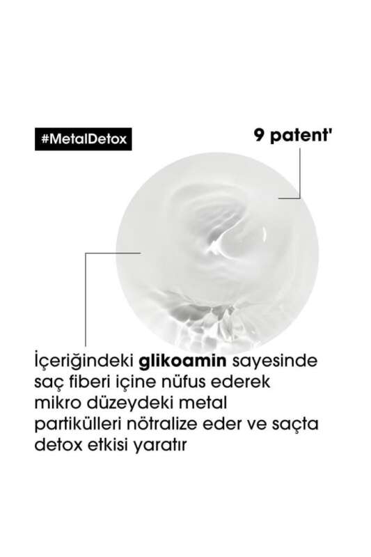LOréal Professionnel Metal Detox Renkli Saçlar İçin Metal Arındırıcı Şampuan - Sülfatsız & Bakır Temizleyici 300 Ml - 4