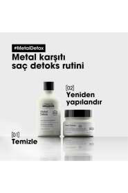 LOréal Professionnel Metal Detox Renkli Saçlar İçin Metal Arındırıcı Şampuan - Sülfatsız & Bakır Temizleyici 300 Ml - 5