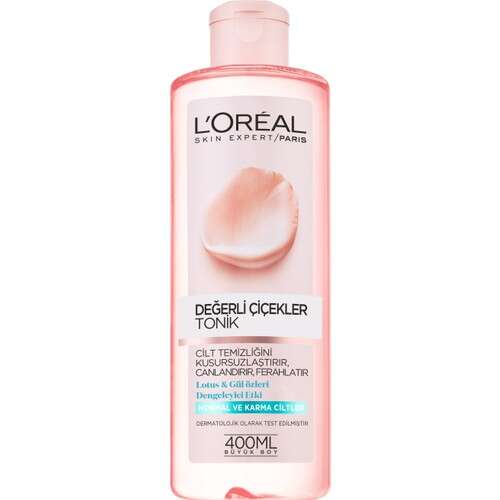 Loreal Paris Değerli Çiçekler Tonik Kuru ve Hassas Ciltler 400 Ml - 2
