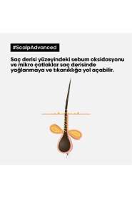 LOréal Professionnel Serie Expert Scalp Advanced Yağlanma Karşıtı ve Saç Derisi Dengeleyici Şampuan 500 ml - Sebum Kontrol & Hacim Artışı - 6