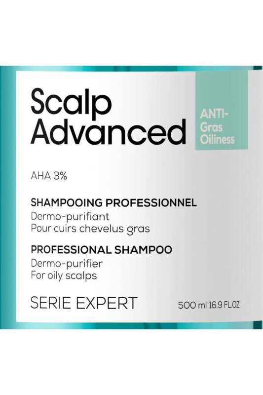 LOréal Professionnel Serie Expert Scalp Advanced Yağlanma Karşıtı ve Saç Derisi Dengeleyici Şampuan 500 ml - Sebum Kontrol & Hacim Artışı - 4