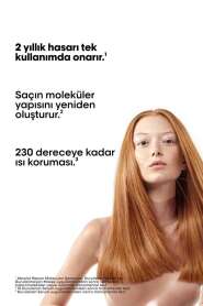 LOréal Professionnel Absolut Repair Molecular Yıpranmış Saçlar İçin Onarıcı Maske 100ml - Moleküler Teknoloji & Anında Etki - 6