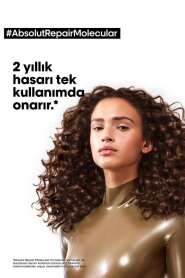 L’Oréal Professionnel Absolut Repair Molecular Yıpranmış Saçlar İçin Onarıcı Serum 250ml - Moleküler Teknoloji & Anında Parlaklık - Loreal Professionnel (1)
