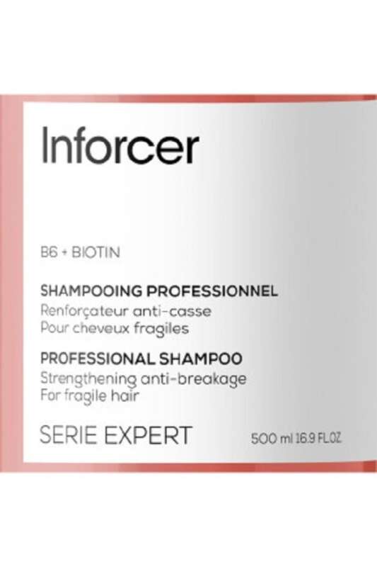 LOréal Professionnel Serie Expert Inforcer Kırılma Karşıtı ve Yoğun Saç Onarıcı Şampuan 500 ml - Saçları Kökten Uca Güçlendirir - 7