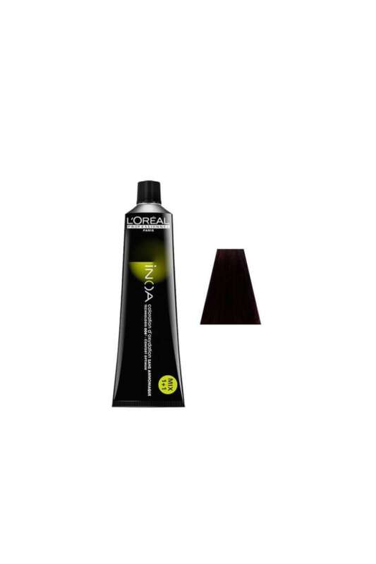Loreal Professionnel İnoa High Resist Coloraiton D oxydation ODS2 4,26 Yanardöner Kırmız Kahverengi Saç Boyası 60 GR - 1