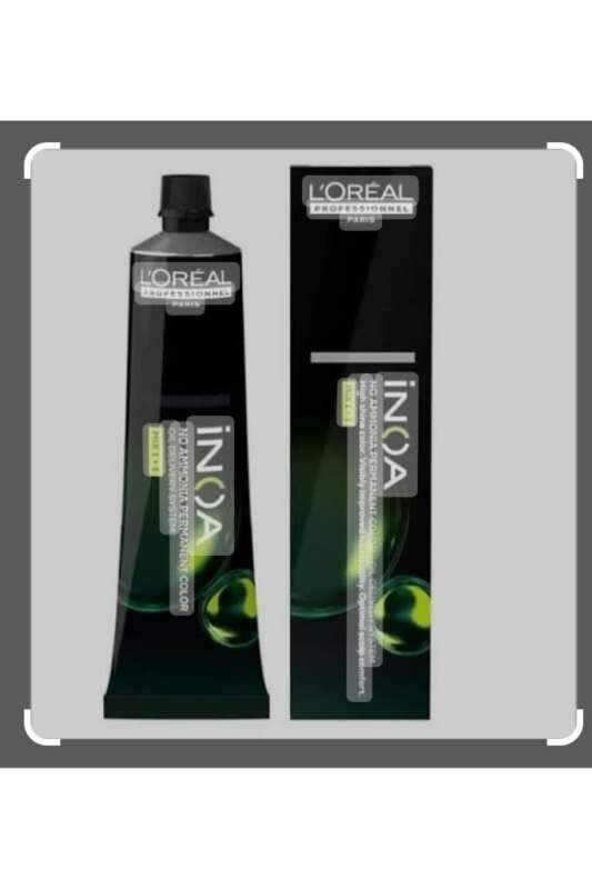 LOréal Professionnel INOA 6.42 Koyu Kumral Bakır Irize Amonyaksız Saç Boyası 60 ml | Yoğun Renk ve Bakım - 1