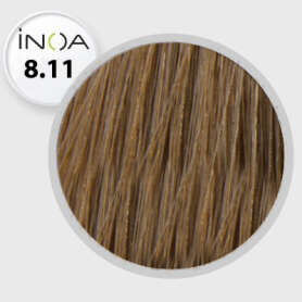 LOréal Professionnel INOA 8.11 Yoğun Küllü Açık Kumral Saç Boyası 60 ml | Amonyaksız, Uzun Süre Kalıcı Renk - Inoa