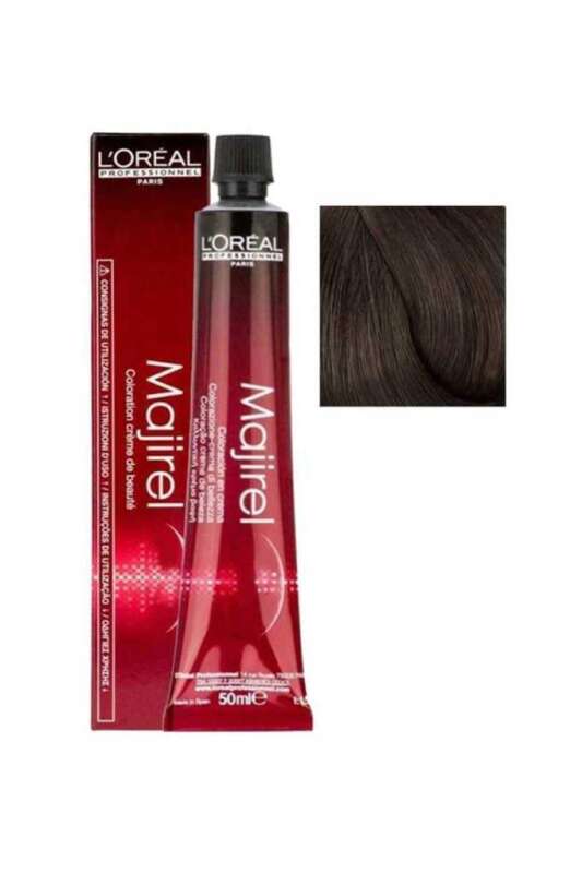 LOréal Professionnel Majirel 4.8 Moka Kahvesi Saç Boyası 50 ml | Yoğun ve Kalıcı Kahve Tonlar - 1