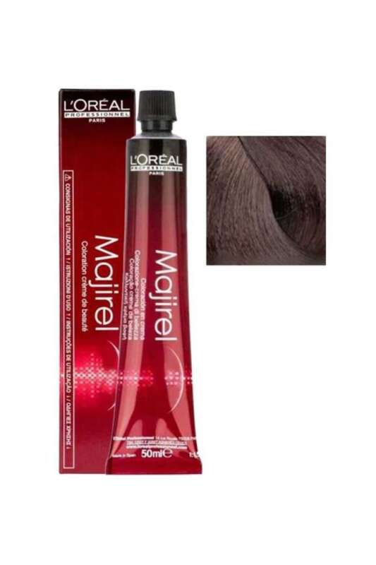 LOréal Professionnel Majirel 5.12 Açık Kestane Küllü Irize Saç Boyası 50 ml | Kalıcı ve Doğal Soğuk Tonlar - 1