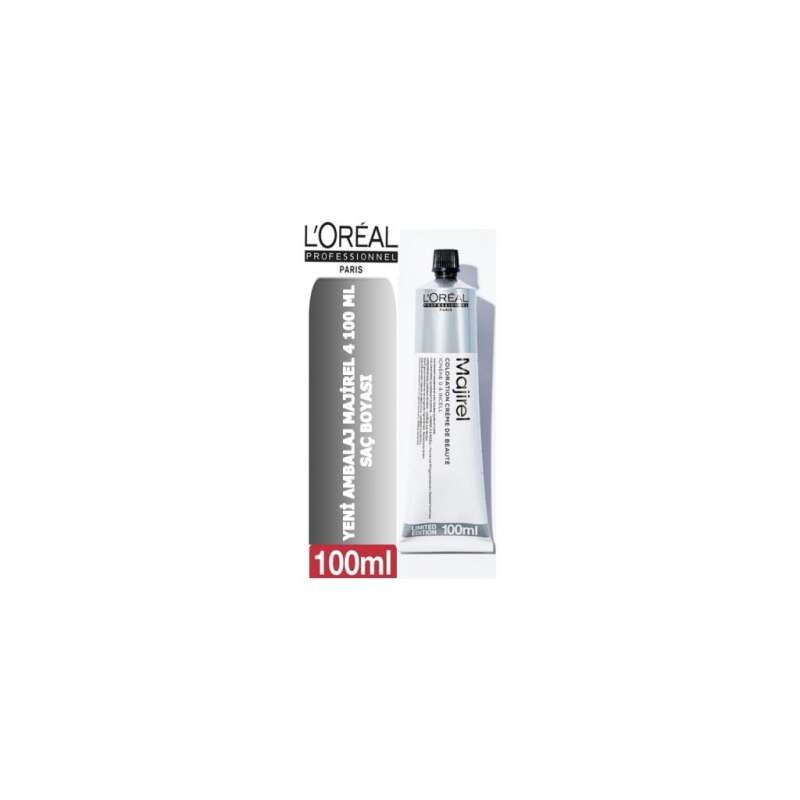 Loreal Professionnel Majirel Coloration Creme de Beaute Ionene G & Incell 4 Kestane Saç boyası 100 ML - 1