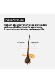 LOréal Professionnel Scalp Advanced Kepek Önleyici Şampuan - Saç Derisi Kaşıntı ve Pullanma Kontrolü 500 ml - 5