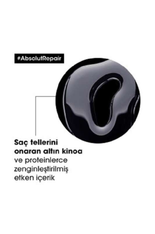 LOréal Professionnel Serie Expert Absolut Repair Yıpranmış Saçlar İçin 10 Etkili Mucizevi Bakım Yağı 90ml - Yoğun Onarım & Işıltı - 4