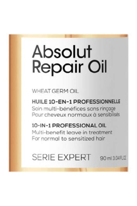 LOréal Professionnel Serie Expert Absolut Repair Yıpranmış Saçlar İçin 10 Etkili Mucizevi Bakım Yağı 90ml - Yoğun Onarım & Işıltı - 7