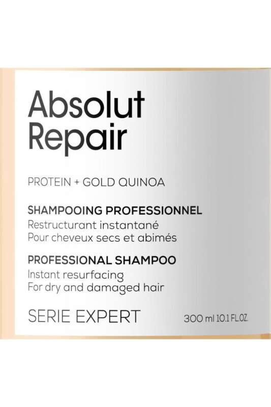 L’Oréal Professionnel Série Expert Absolut Repair Onarıcı Şampuan 300ml | Yıpranmış ve Hasar Görmüş Saçlar İçin Profesyonel Bakım - 7