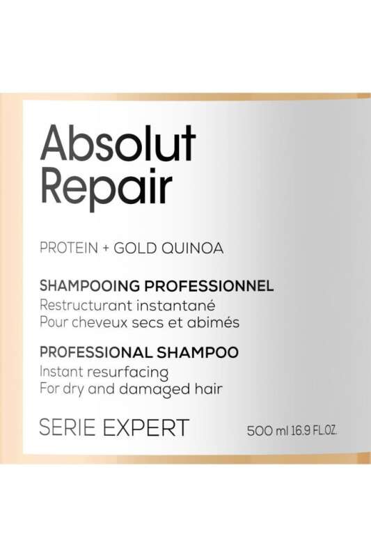 LOréal Professionnel Serie Expert Absolut Repair Yıpranmış Saçlar İçin Onarıcı Şampuan 500ml | Yoğun Onarım ve Güçlendirme - 2