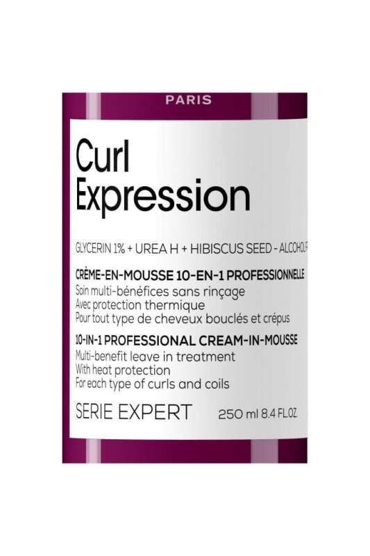 LOréal Professionnel Serie Expert Curl Expression Kıvırcık Saçlar İçin Şekillendirici Krem Köpük 250ml - Dolgun Kıvrımlar & Kontrollü Frizsizlik - 4