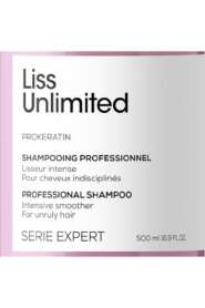 LOréal Professionnel Liss Unlimited Elektriklenme Önleyici & Yoğun Yumuşaklık Şampuan - Düz ve İnce Saçlar İçin Besleyici Bakım 500 Ml - 7